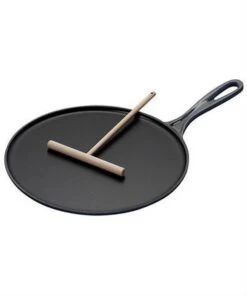 Le Creuset Le Creuster Gietijzeren Pannenkoekpan - Mat Zwart - 27cm 14 Le Creuset Le Creuster Gietijzeren Pannenkoekpan - Mat Zwart - 27cm -Thuiskeuken 1000x1200 1