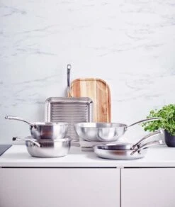 BK Superior Triply Koekenpan - Ø 24 Cm - RVS - Inductie -Thuiskeuken 1016x1200