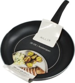 Miller Hapjespan Inductie 28cm - Alle Warmtebronnen - Anti Aanbaklaag -Thuiskeuken 1093x1200 2