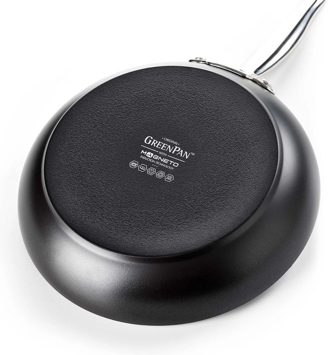 GreenPan Barcelona Infinity Pro Koekenpannenset - 3-delig - Zwart - Inductie - PFAS-vrij 6 GreenPan Barcelona Infinity Pro Koekenpannenset - 3-delig - Zwart - Inductie - PFAS-vrij - Afbeelding 4