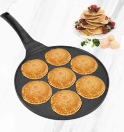 Merkloos Joyful-things Pancake Pan - Inclusief Deegdispenser- Pancake Set- Pan-Crêpemaker/Pannenkoeken- 7 Kop Marmeren Anti Laag -Thuiskeuken 1132x1200