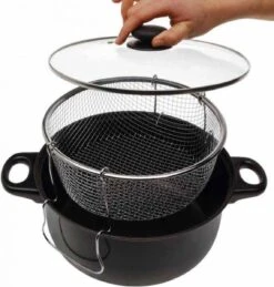 Excellent Houseware Frituurpan Met Glazen Deksel Ø26cm 16 Excellent Houseware Frituurpan Met Glazen Deksel Ø26cm -Thuiskeuken 1144x1200