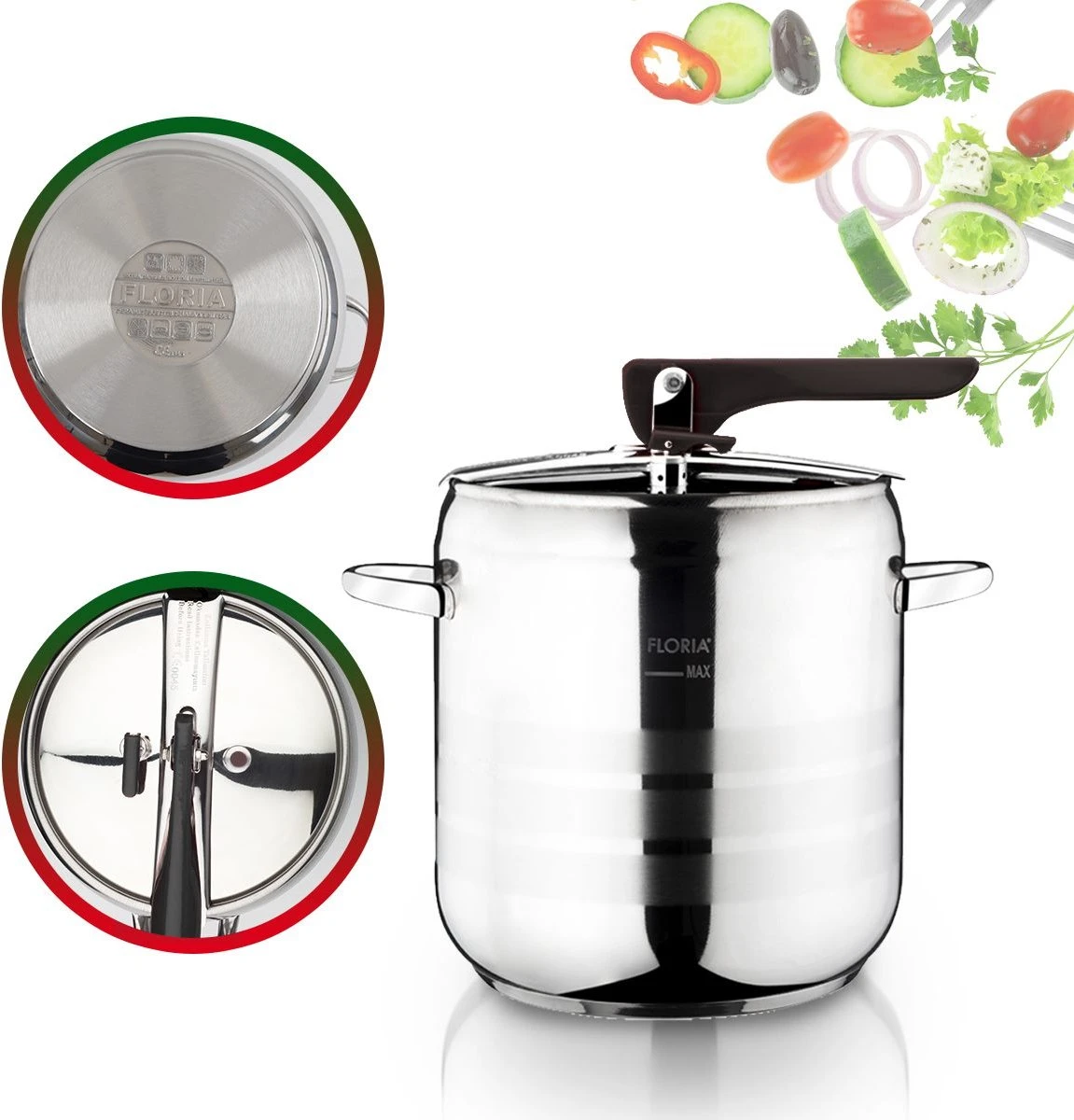 Zilan Easy - Snelkookpan - Pressure Cooker - Geschikt Voor Alle Warmtebronnen Ook Inductie - 4 Liter 4 Zilan Easy - Snelkookpan - Pressure Cooker - Geschikt Voor Alle Warmtebronnen Ook Inductie - 4 Liter - Afbeelding 2