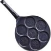 Royal Swiss Crêpemaker - Pancake Pannenkoeken 7 Kop - Marmeren Anti Aanbaklaag Met Smiley -Thuiskeuken 1158x1200