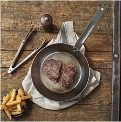 DeBuyer Mineral B Element Koekenpan - Zilver - Rond - Ø 28 Cm -Thuiskeuken 1195x1200 2