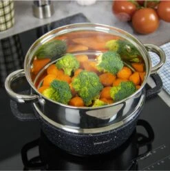 Stoompan INZET 2.6L – Rijststomer - Groentestomer Ø 20 Cm RVS -Thuiskeuken 1196x1200 8