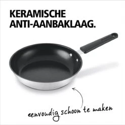 BRABANTIA ENJOYMENT Koekenpan - Keramische Antiaanbaklaag - Ø 24 Cm - Inductie - Pfas Vrij -Thuiskeuken 1198x1200 6