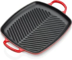 Le Creuset Rechthoekige Grill 30cm Kersenrood -Thuiskeuken 1200x1002 3
