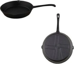 The Windmill Koekenpan Skillet Maxi 26 Cm Gietijzer Zwart -Thuiskeuken 1200x1026 1