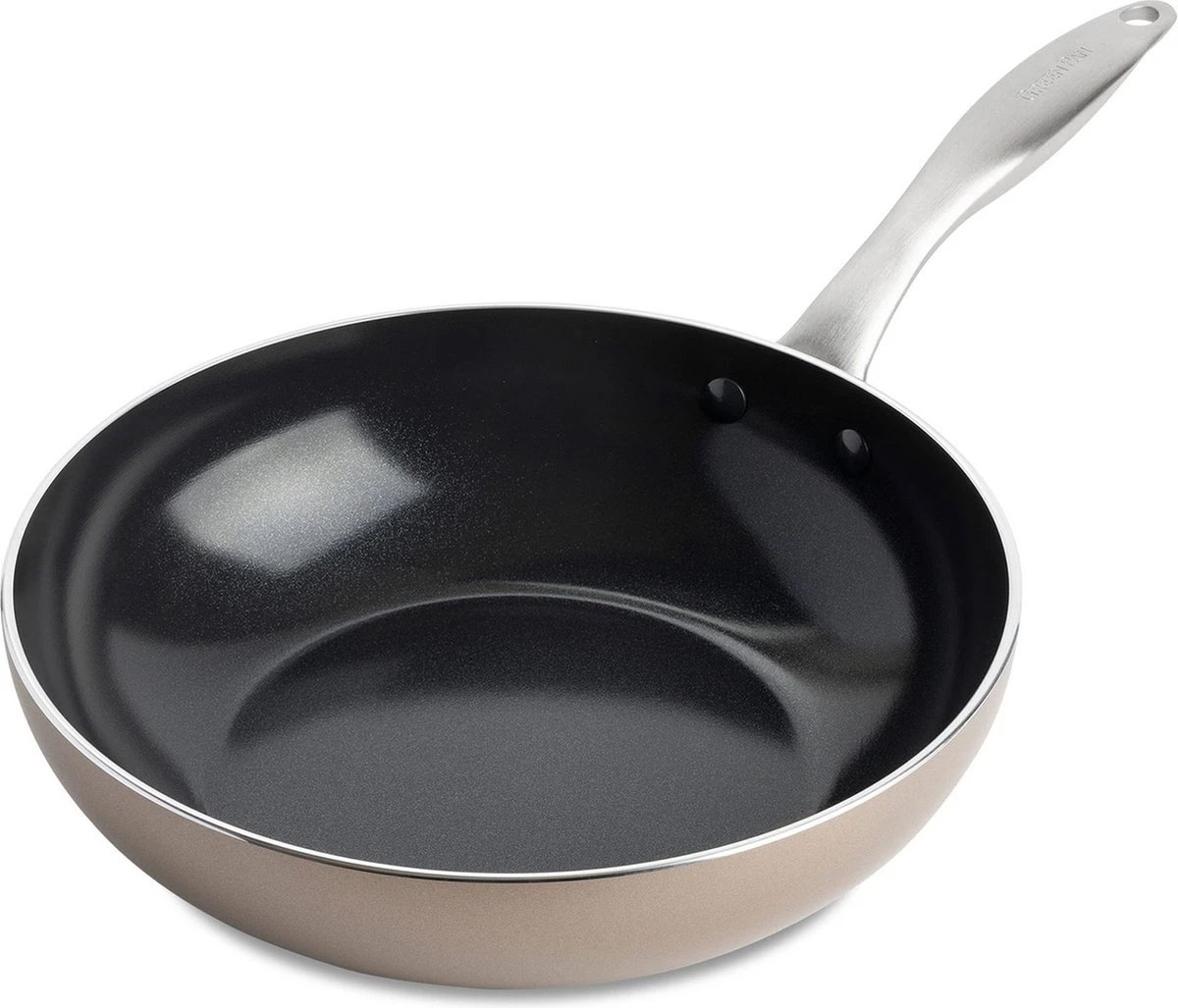 Greenpan Royal Wokpan Brons - 28 Cm 3 Greenpan Royal Wokpan Brons - 28 Cm