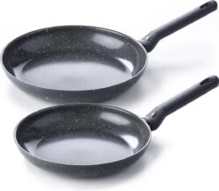 BK Universe Koekenpannenset Ø 24 Cm + Ø 28 Cm - Inductie - PFAS-vrij