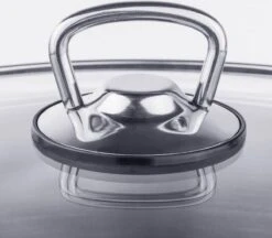 Haushalt Soeppan Met Glazen Deksel - 10 Liter- RVS -Thuiskeuken 1200x1051