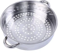 Service96 - Stoompan - 5 Lagen - Roestvrij Staal - Dikke Stoompan - Soeppan - Universele Kookpotten - Voor Inductiekookplaat, Gasfornuis - Kookgerei -Thuiskeuken 1200x1068 1