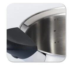 BK Q-linair Classic Pannenset - 5 Delig - RVS - Veilig Afgietsysteem - Inductie -Thuiskeuken 1200x1075 10