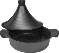 BIKO | Luxe Aluminium Tajine Inductie| Tagine | Geschikt Voor 4-8 Personen - Inductie - Zwart -Thuiskeuken 1200x1075 35