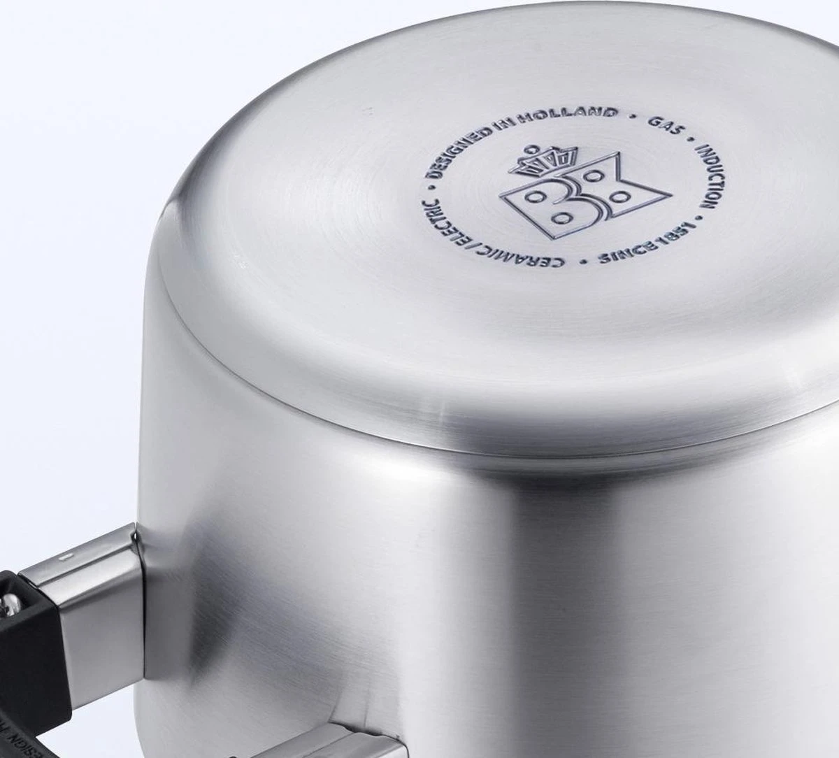 BK Conical Cool Glas Pannenset - 4-delig - RVS - Glazen Deksel - Inductie 8 BK Conical Cool Glas Pannenset - 4-delig - RVS - Glazen Deksel - Inductie - Afbeelding 6