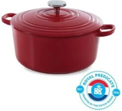 BK Bourgogne Braadpan Ø 28 Cm - Rood - Gietijzer - Inductie 25 BK Bourgogne Braadpan Ø 28 Cm - Rood - Gietijzer - Inductie -Thuiskeuken 1200x1086 3