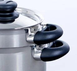 BK Karaat+ Pannenset - 5-delig - RVS – Geschikt Voor Alle Warmtebronnen -Thuiskeuken 1200x1104