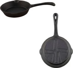 The Windmill Koekenpan Skillet Maxi 26 Cm Gietijzer Zwart -Thuiskeuken 1200x1112 1