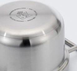 BK-Q-Linair Master Glas Kookpan 18 Cm - RVS - Glazen Deksel - Veilig Afgietsysteem - Inductie -Thuiskeuken 1200x1112