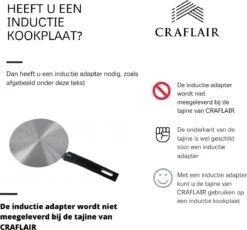 CRAFLAIR ~ Tajine ~ Ø 30 Cm ~ Geschikt Voor Inductie - Adapter ~ Handgemaakt ~ Geglazuurd Keramiek 12 CRAFLAIR ~ Tajine ~ Ø 30 Cm ~ Geschikt Voor Inductie - Adapter ~ Handgemaakt ~ Geglazuurd Keramiek -Thuiskeuken 1200x1118 5