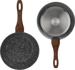 Edënbërg Stonetec Line - Wokpan Keramisch - 24 Cm - 3-laags Anti-aanbaklaag! -Thuiskeuken 1200x1124 1