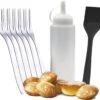 Ocina Poffertjespan Accessoires Set - Doseerfles - Poffertjes Spuitfles - 6x Poffertjes Vork - Kwast - Siliconen Kwast - Bakkwast - Gratis Poffertjes E-Book 1 Ocina Poffertjespan Accessoires Set - Doseerfles - Poffertjes Spuitfles - 6x Poffertjes Vork - Kwast - Siliconen Kwast - Bakkwast - Gratis Poffertjes E-Book -Thuiskeuken 1200x1148 1