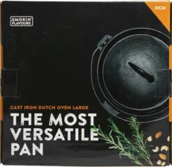 Merkloos Dutch Oven Medium Smokin' Flavours -Thuiskeuken 1200x1166 4