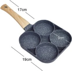 Alora 4-Delige Pannenkoekenpan - Pannenkoeken Maker - Cakemaker - Omeletpan - Omeletmaker - Eierpan - Koekjes Maker - 4-in-1 Pannenset -Thuiskeuken 1200x1170 5