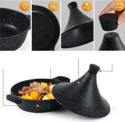 Aluminium Tajine Agadir XL 32 Cm- Geschikt Ook Voor Inductie 10 Aluminium Tajine Agadir XL 32 Cm- Geschikt Ook Voor Inductie -Thuiskeuken 1200x1172 1