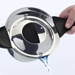 BK Q-linair Classic Pannenset - 5 Delig - RVS - Veilig Afgietsysteem - Inductie -Thuiskeuken 1200x1200 100