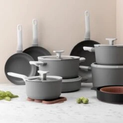 BergHOFF Leo Wok - 28 Cm - Met Glazen Deksel -Thuiskeuken 1200x1200 1050