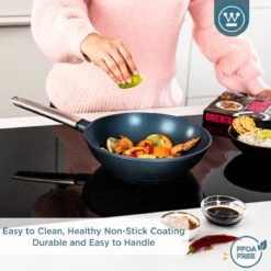 Westinghouse Performance Series - Wokpan Inductie - 28cm Luxe Wok Met Deksel - Blauw - Geschikt Voor Alle Warmtebronnen 16 Westinghouse Performance Series - Wokpan Inductie - 28cm Luxe Wok Met Deksel - Blauw - Geschikt Voor Alle Warmtebronnen -Thuiskeuken 1200x1200 1055