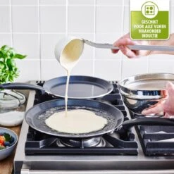 GreenPan Essentials Pannenkoekenpan 24cm - Zwart - Inductie - PFAS-vrij -Thuiskeuken 1200x1200 1207