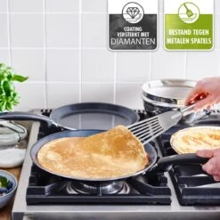 GreenPan Essentials Pannenkoekenpan 24cm - Zwart - Inductie - PFAS-vrij -Thuiskeuken 1200x1200 1210