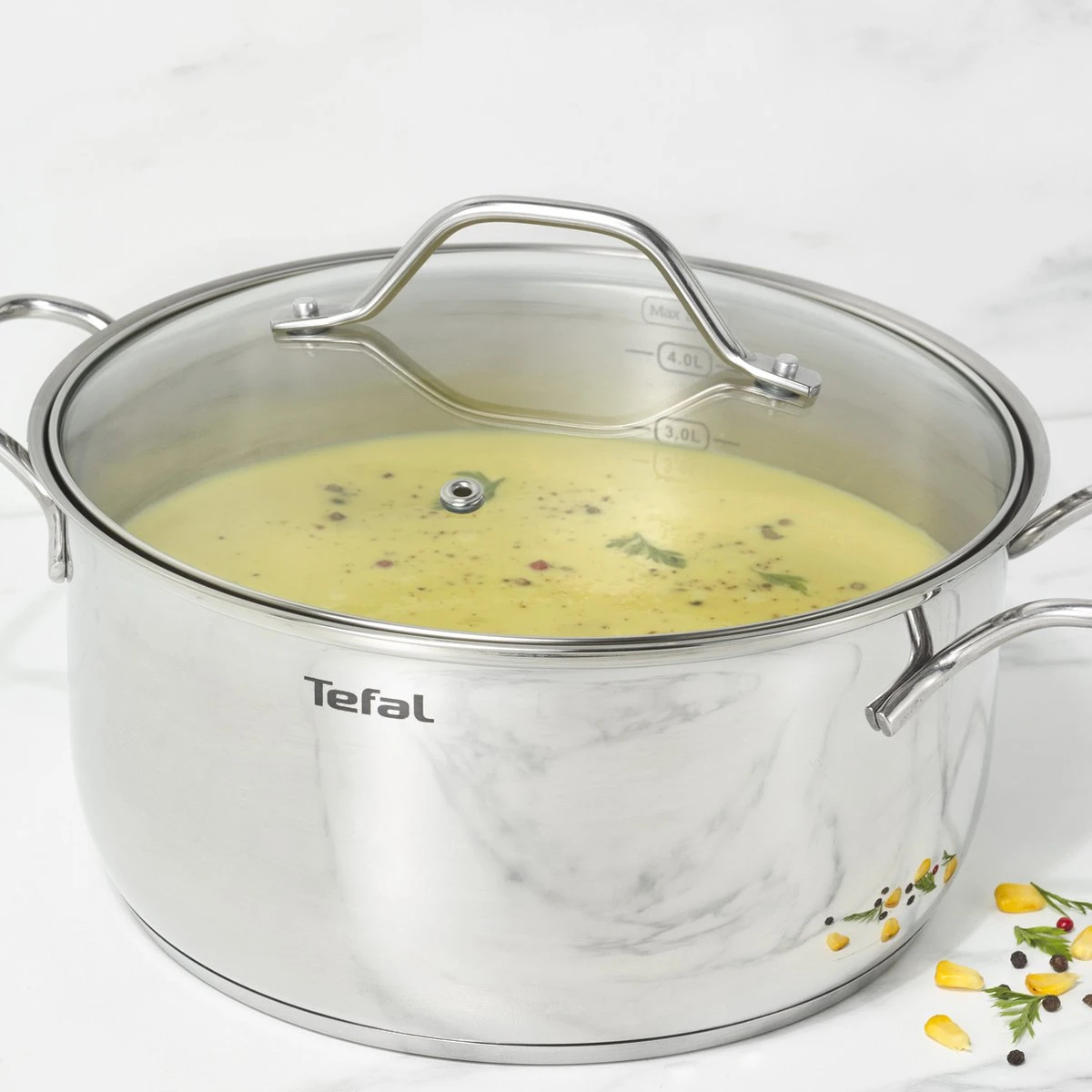 Tefal Intuition - Pannenset - 4-delig - Voor Alle Warmtebronnen, Ook Inductie 6 Tefal Intuition - Pannenset - 4-delig - Voor Alle Warmtebronnen, Ook Inductie - Afbeelding 4