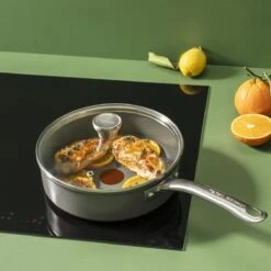 Tefal Renew+ Keramische Hapjespan - Ø 24 Cm - Met Deksel -Thuiskeuken 1200x1200 1315