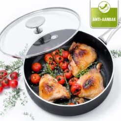 GreenPan Brussels Hapjespan Met Deksel - Ø24 Cm - Keramisch - Inductie -Thuiskeuken 1200x1200 1323