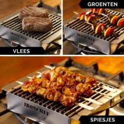 IRONCHEF Lavastenen Grill - Geschikt Voor Gasfornuis - Barbecue - BBQ - Grillplaat - Grilplaat - Bakplaat - Grillpan 15 IRONCHEF Lavastenen Grill - Geschikt Voor Gasfornuis - Barbecue - BBQ - Grillplaat - Grilplaat - Bakplaat - Grillpan -Thuiskeuken 1200x1200 1351