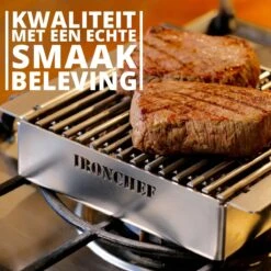 IRONCHEF Lavastenen Grill - Geschikt Voor Gasfornuis - Barbecue - BBQ - Grillplaat - Grilplaat - Bakplaat - Grillpan 16 IRONCHEF Lavastenen Grill - Geschikt Voor Gasfornuis - Barbecue - BBQ - Grillplaat - Grilplaat - Bakplaat - Grillpan -Thuiskeuken 1200x1200 1352