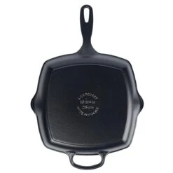 Le Creuset Gietijzeren Vierkante Grillpan - 26cm - Mat Zwart 14 Le Creuset Gietijzeren Vierkante Grillpan - 26cm - Mat Zwart -Thuiskeuken 1200x1200 1398