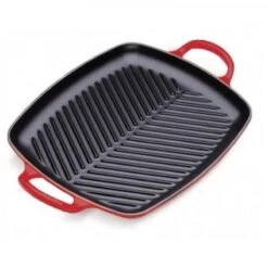 Le Creuset Rechthoekige Grill 30cm Kersenrood -Thuiskeuken 1200x1200 1417