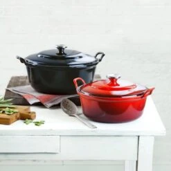 Le Creuset Braadpan Faitout Tradition Kersenrood - ø 24 Cm / 3 Liter -Thuiskeuken 1200x1200 1437
