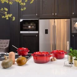 Sola Braadpan Gietijzer - Ø 20 Cm - Oranje/Rood - Gietijzer - Extra Zware Bodem 8 Sola Braadpan Gietijzer - Ø 20 Cm - Oranje/Rood - Gietijzer - Extra Zware Bodem -Thuiskeuken 1200x1200 1448