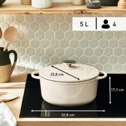 Tefal LOV Braadpan - 5L - Ø25 Cm - Beige -Thuiskeuken 1200x1200 1500