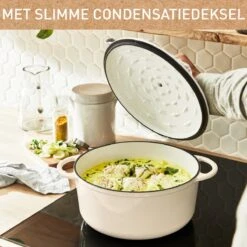 Tefal LOV Braadpan - 5L - Ø25 Cm - Beige -Thuiskeuken 1200x1200 1501