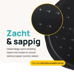 MOA Gietijzeren Braadpan - Inhoud 7,1 Liter - 29CM - Rond - Alle Warmtebronnen - Ook Voor Inductie - Gewicht 7,6 Kg - Zwart - MC29B 15 MOA Gietijzeren Braadpan - Inhoud 7,1 Liter - 29CM - Rond - Alle Warmtebronnen - Ook Voor Inductie - Gewicht 7,6 Kg - Zwart - MC29B -Thuiskeuken 1200x1200 1596