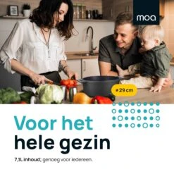 MOA Gietijzeren Braadpan - Inhoud 7,1 Liter - 29CM - Rond - Alle Warmtebronnen - Ook Voor Inductie - Gewicht 7,6 Kg - Zwart - MC29B 17 MOA Gietijzeren Braadpan - Inhoud 7,1 Liter - 29CM - Rond - Alle Warmtebronnen - Ook Voor Inductie - Gewicht 7,6 Kg - Zwart - MC29B -Thuiskeuken 1200x1200 1598