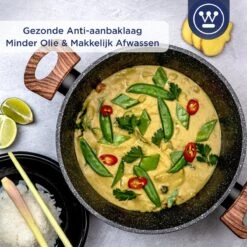 Westinghouse Kookpan/Braadpan Inductie - Ø 24 Cm - Zwart Marmer - Speciale Editie 15 Westinghouse Kookpan/Braadpan Inductie - Ø 24 Cm - Zwart Marmer - Speciale Editie -Thuiskeuken 1200x1200 16