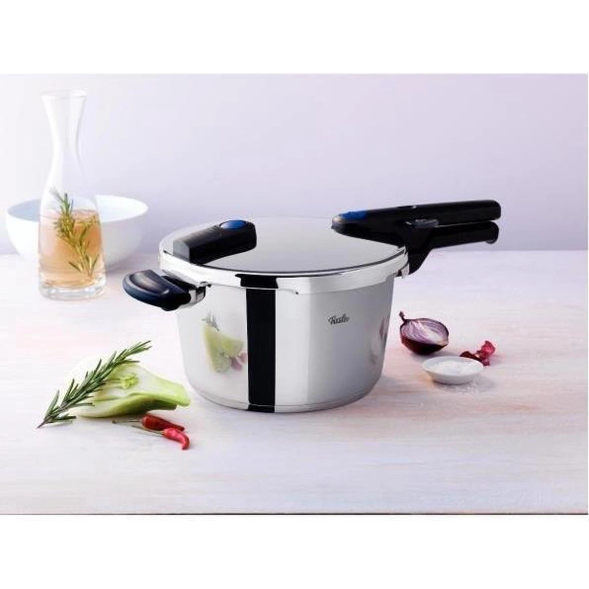 Fissler - Snelkookpan VitaQuick 6L 22cm 5 Fissler - Snelkookpan VitaQuick 6L 22cm - Afbeelding 3